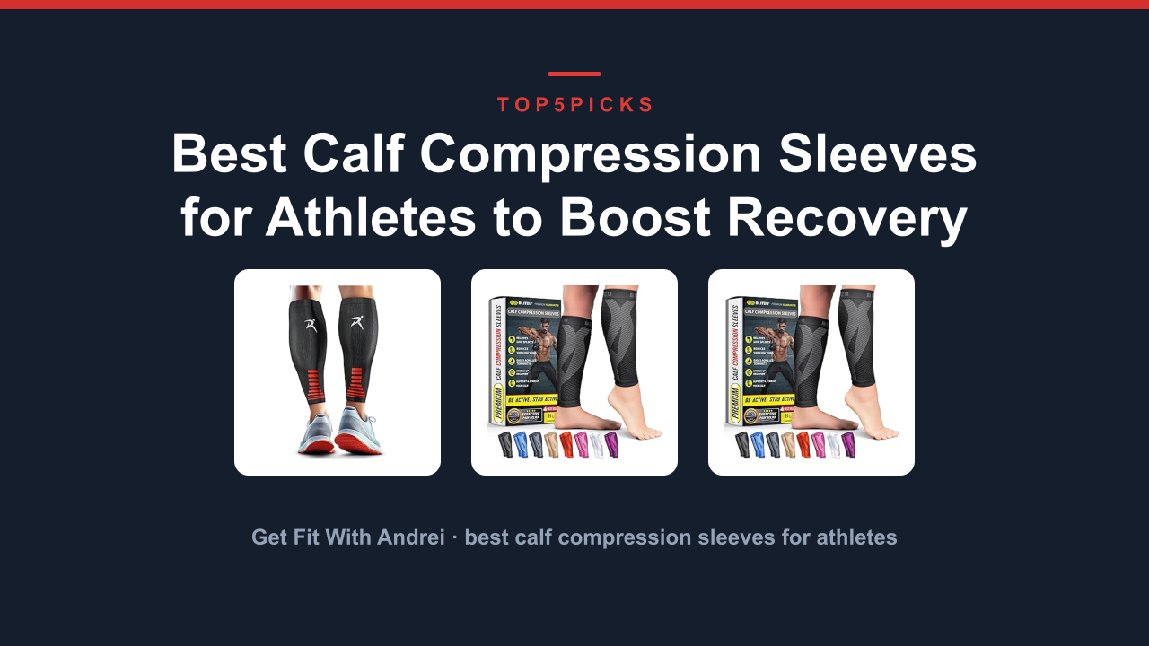 Best Calf Compression Sleeves for Athletes to Boost Recovery