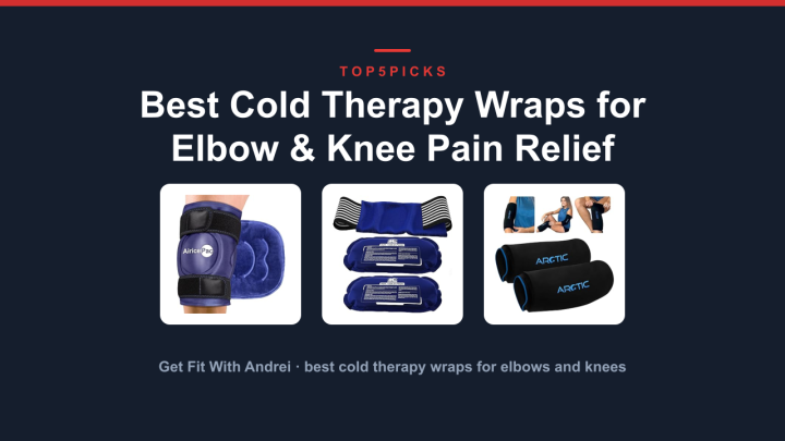 Best Cold Therapy Wraps for Elbow & Knee Pain Relief