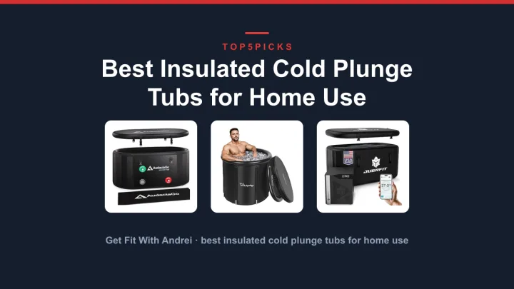 Best Insulated Cold Plunge Tubs for Home Use