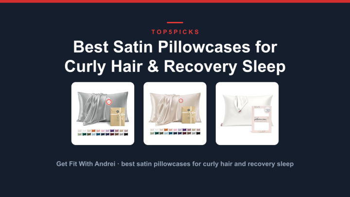 Best Satin Pillowcases for Curly Hair & Recovery Sleep