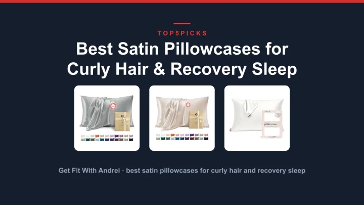 Best Satin Pillowcases for Curly Hair & Recovery Sleep