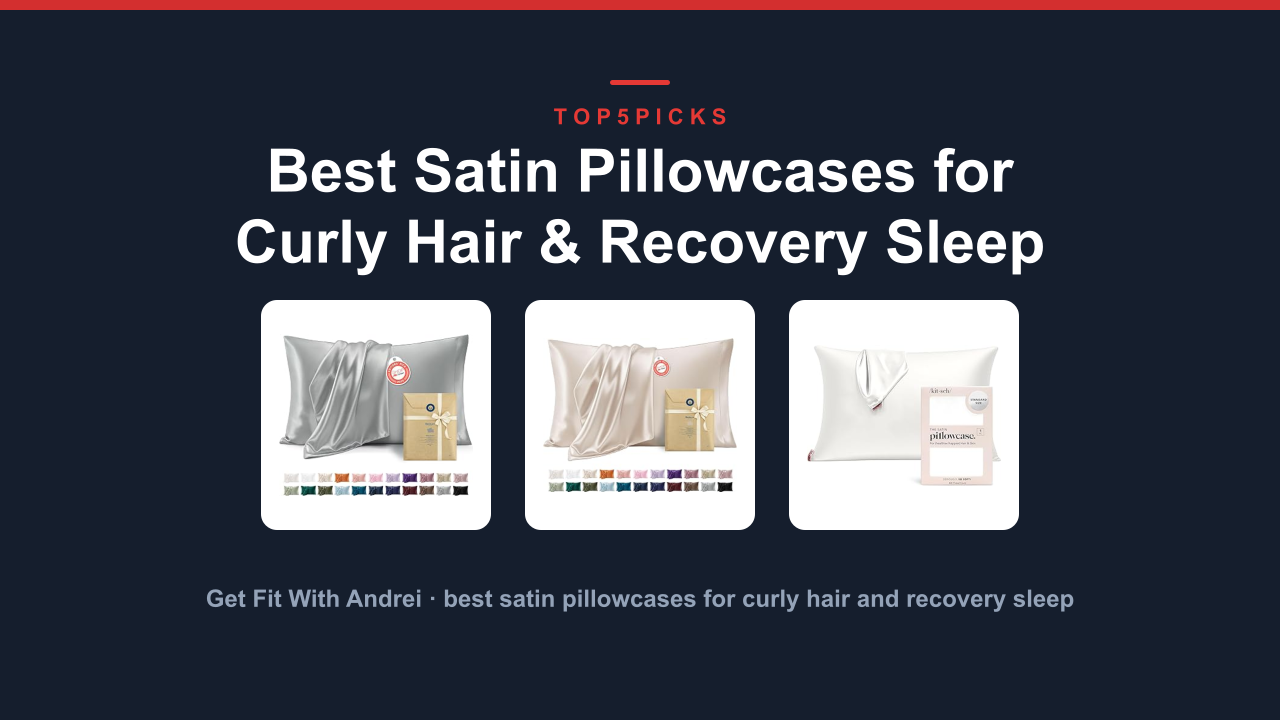Best Satin Pillowcases for Curly Hair & Recovery Sleep