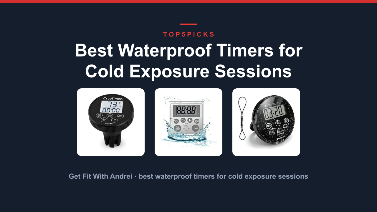 Best Waterproof Timers for Cold Exposure Sessions